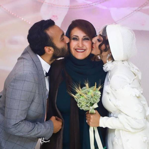 فاطمه گودرزی,عروسی پسر فاطمه گودرزی,عکس عروسی پسر فاطمه گودرزی,پویان گنجی ,پسر فاطمه گودرزدی ,دریا مرادی دشت