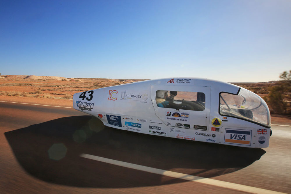 مسابقات جهانی خودروهای خورشیدی / Bridgestone World Solar Challenge