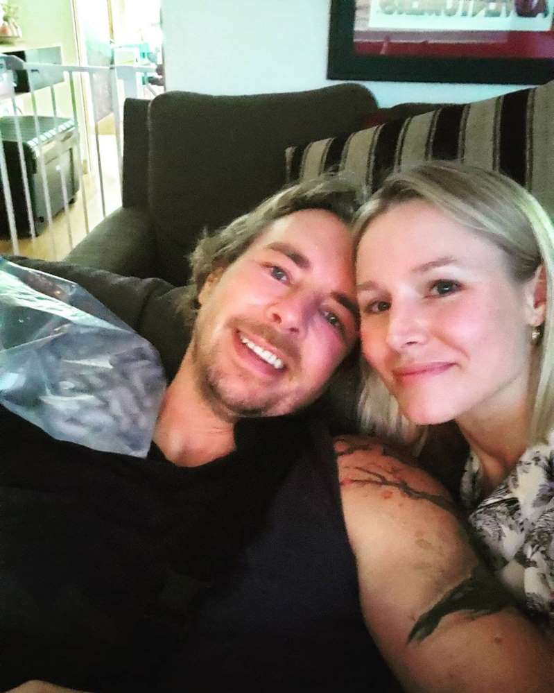 Kristen Bell et al. taking a selfie: Kristen Bell/instagram Dax Shepard and Kristen Bell
