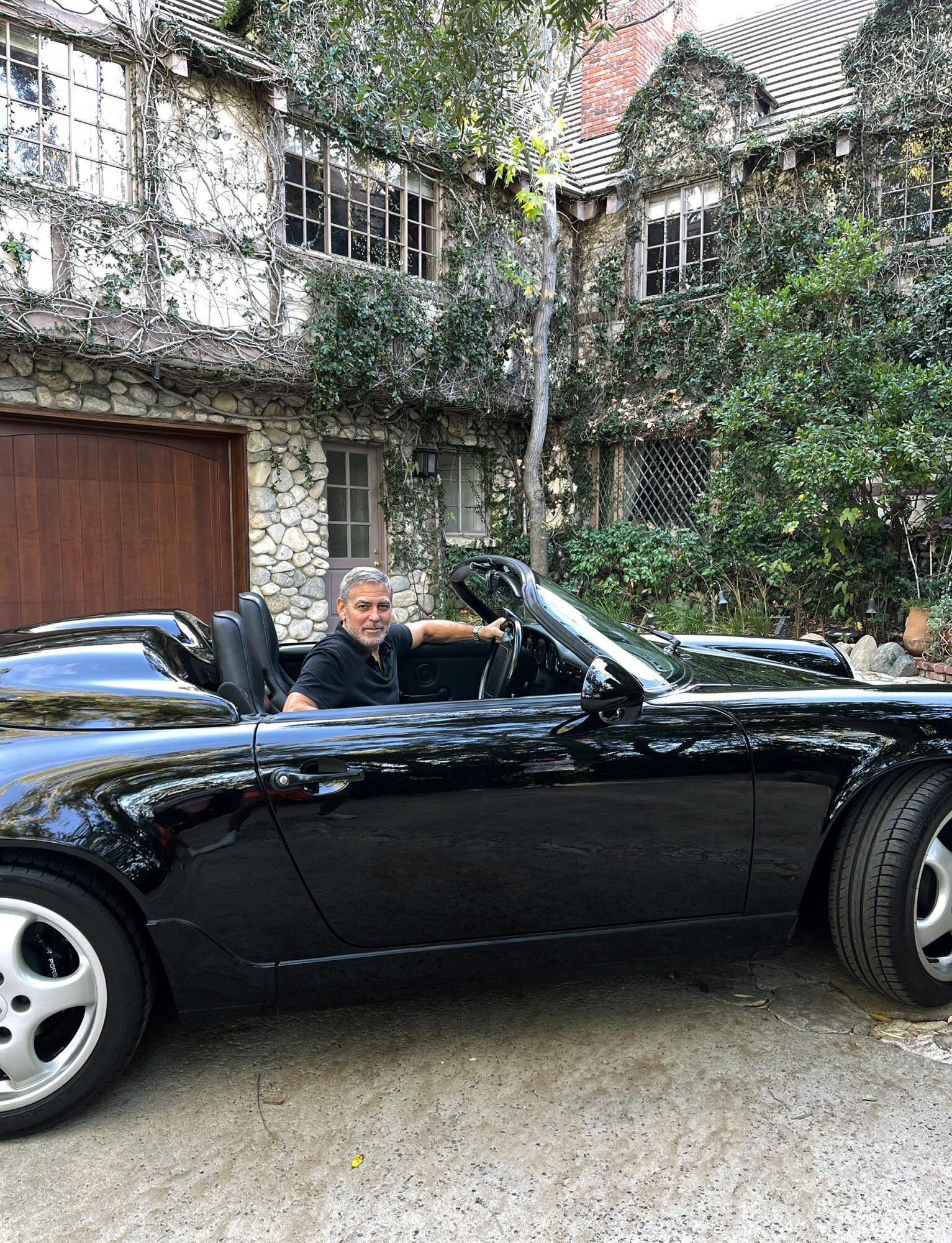 George Clooney on W Magazine