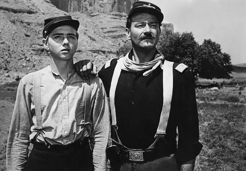 Claude Jarman & John Wayne Characters: & Lt. Col. Kirby Yorke Film: Rio Grande (USA 1950) Director: John Ford 15 Novembe - ما: اخبار سینما و بررسی فیلم