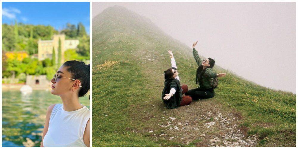 ستاره آکباش و الچین آفاجان در تعطیلاتی اروپایی