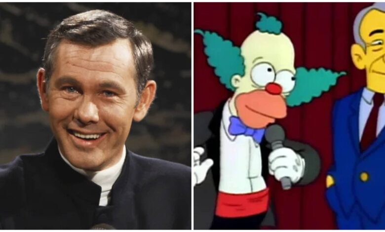 چرا جانی کارسون ابتدا حضور در «The Simpsons» را رد کرد؟